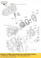 110650900, Kawasaki, casquette kawasaki d tracker 150 , Nouveau