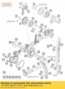 ktm 77036010000 scarico albero a camme? 05 - Il fondo