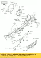 230060014, Kawasaki, lampe sur pied kawasaki vn custom c classic b special edition tourer vulcan lt d vn900 900 , Nouveau