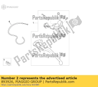 893926, Aprilia, clutch lever, New