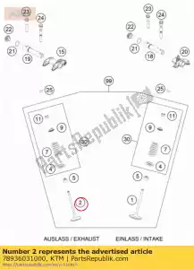 ktm 78936031000 valvola di scarico - Il fondo