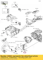 Tutaj możesz zamówić wspornik-komp od Kawasaki , z numerem części 230620741: