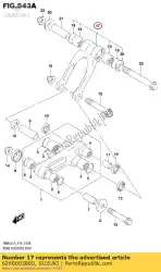 Here you can order the rod set,rr cush from Suzuki, with part number 6260003880: