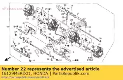 Aqui você pode pedir o nenhuma descrição disponível no momento em Honda , com o número da peça 16129MERD01:
