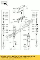 440370070, Kawasaki, uchwyt-widelec pod kawasaki vn custom c classic b vulcan lt d vn900 900 , Nowy