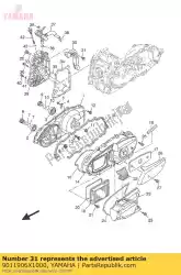 Here you can order the bolt, with washer from Yamaha, with part number 9011906X1000: