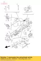 5EB825010100, Yamaha, interrupteur de direction yamaha yzf r 600 700 6 7, Nouveau