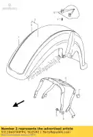 5311041F00FP4, Suzuki, fender comp, fro suzuki vl 800 2001, Nowy