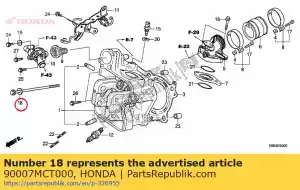 honda 90007MCT000 boltwasher, 9x155 - Bottom side