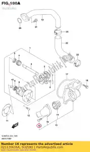 suzuki 021120616A vite - Il fondo