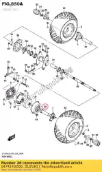 Qui puoi ordinare distanziatore da Suzuki , con numero parte 6474143G00: