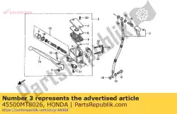 Aquí puede pedir conjunto de m / c, fr brk de Honda , con el número de pieza 45500MT8026: