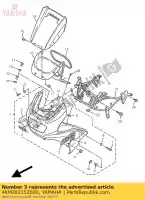 4KM283152000, Yamaha, emblem yamaha xj 900 1997 1998, New