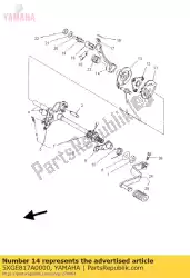 Tutaj możesz zamówić rami?, przesuni? Cie 3 od Yamaha , z numerem części 5XGE817A0000: