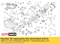 AP8131739, Aprilia, spannungsregler schutz, Benutzt