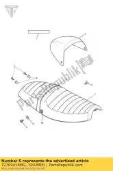 Qui puoi ordinare t2309418-mg coprisella da Triumph , con numero parte T2309418MG: