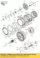 130880032, Kawasaki, fricção de placa kawasaki zzr  b d f performance sport a zx1400 c e abs h j zzr1400 ninja zx14r brembo ohlins 1400 , Novo