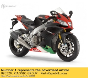 aprilia 895320 tappi specchietti - Lado inferior