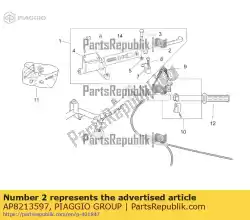 Here you can order the brake lever. Black from Piaggio Group, with part number AP8213597: