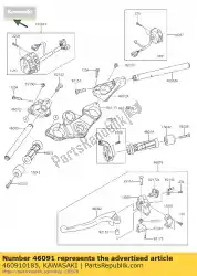 Here you can order the housing-assy-control zr1000daf from Kawasaki, with part number 460910185: