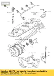 ngk bougie cr9eia-9 kawasa van Kawasaki, met onderdeel nummer CR9EIA9, bestel je hier online: