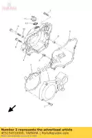 4ES154510000, Yamaha, uszczelka, pokrywa skrzyni korbowej 1 yamaha yz 80 1993 1994 1995 1996 1997 1998 1999 2000 2001, Nowy