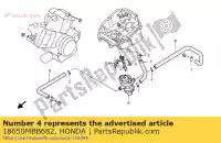 18650MBB682, Honda, valve assy., air injection control honda vtr xl 1000 1999 2000 2001 2002 2003 2005 2006, New