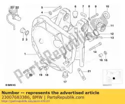 Qui puoi ordinare scatola della trasmissione - vuota da BMW , con numero parte 23007683386: