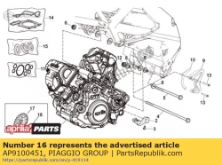 Aprilia AP9100451, Circlips extérieur d25, OEM: Aprilia AP9100451