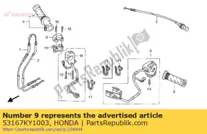 honda 53167KY1003 alloggiamento, parte superiore dell'acceleratore - Il fondo