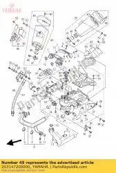 Aquí puede pedir conjunto de silenciador 2 de Yamaha , con el número de pieza 2S3147200000: