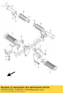 Suzuki 4355012FA0 gomma comp. fr - Il fondo