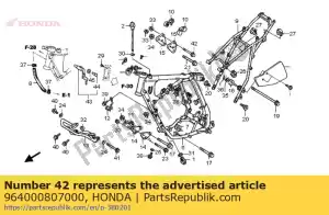 honda 964000807000 bout, flens, 8x70 - Onderkant