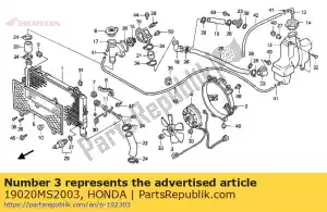 Honda 19020MS2003 komp. wentylatora, ch?odzenie - Dół