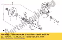 13103KA4770, Honda, piston, os 50 honda cr  r cr250r 250 , Nouveau