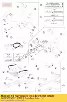 00029095002, KTM, Adattatore lc8 ktm adventure duke enduro exc freeride rc8 rc8r sm smc smr super duke superm supermoto sx xc xcf 125 200 250 350 450 690 990 1190 2009 2010 2011 2012 2013 2014, Nuovo