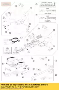 ktm 00029095002 adaptador lc8 - Lado inferior