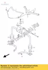 Suzuki 4416006G00 soporte comp, fr - Lado inferior