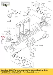 Aqui você pode pedir o lamp-assy-signal vn900c7f em Kawasaki , com o número da peça 230370098: