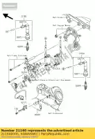 211600005, Kawasaki, cap-assy-plug vn2000-a1h kawasaki vn 2000 2004 2005 2006 2008 2009 2010, Nouveau