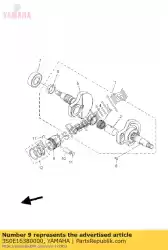 Tutaj możesz zamówić t? Ok (1,00mm o / s) 3p91 (kt) od Yamaha , z numerem części 3S0E16380000: