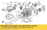 12310HP5600, Honda, pokrywa komp., cylinder honda trx420fa fourtrax rancher at trx420fe 4x4 es trx500fe foretrax foreman 420 500 , Nowy