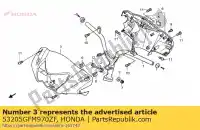 53205GFM970ZF, Honda, pas de description disponible honda nhx 110 2008 2009 2010 2011 2012 2013, Nouveau