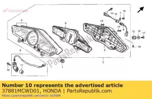 Honda 37881MCWD01 cordon assy. - La partie au fond
