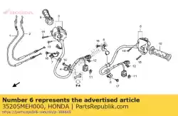 Here you can order the no description available at the moment from Honda, with part number 35205MEH000: