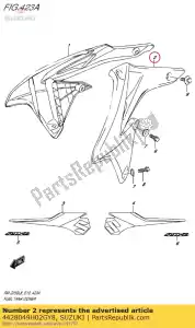 suzuki 4428049H02GY8 pokrywa, zbiornik paliwa - Dół