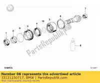 33121230717, BMW, spessore - 1.500 mm bmw   20 500 600 650 750 800 850 900 1000 1100 1150 1200 1300 1970 1971 1972 1973 1974 1975 1976 1977 1978 1979 1980 1981 1982 1983 1984 1985 1986 1987 1988 1989 1990 1991 1992 1993 1994 1995 1996 1997 1998 1999 2000 2001 2002 2003 2004 2005 2006 2007 200, Nuovo