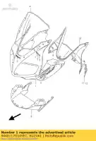 9440117G10YEC, Suzuki, kaptur, korpus suzuki sv  s u su sv650ns 650 , Nowy