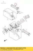 5711022D03, Suzuki, aperto, acelerador suzuki gs gsx gsx r rf rgv rv tu uh 125 200 250 500 600 750 900 1100 1991 1992 1993 1994 1995 1996 1997 1998 1999 2000 2001 2002 2003 2004 2005 2006 2007 2008 2009 2010 2015 2016, Novo