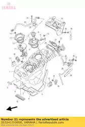 Here you can order the bracket, tank fitting from Yamaha, with part number 2S32413Y0000: